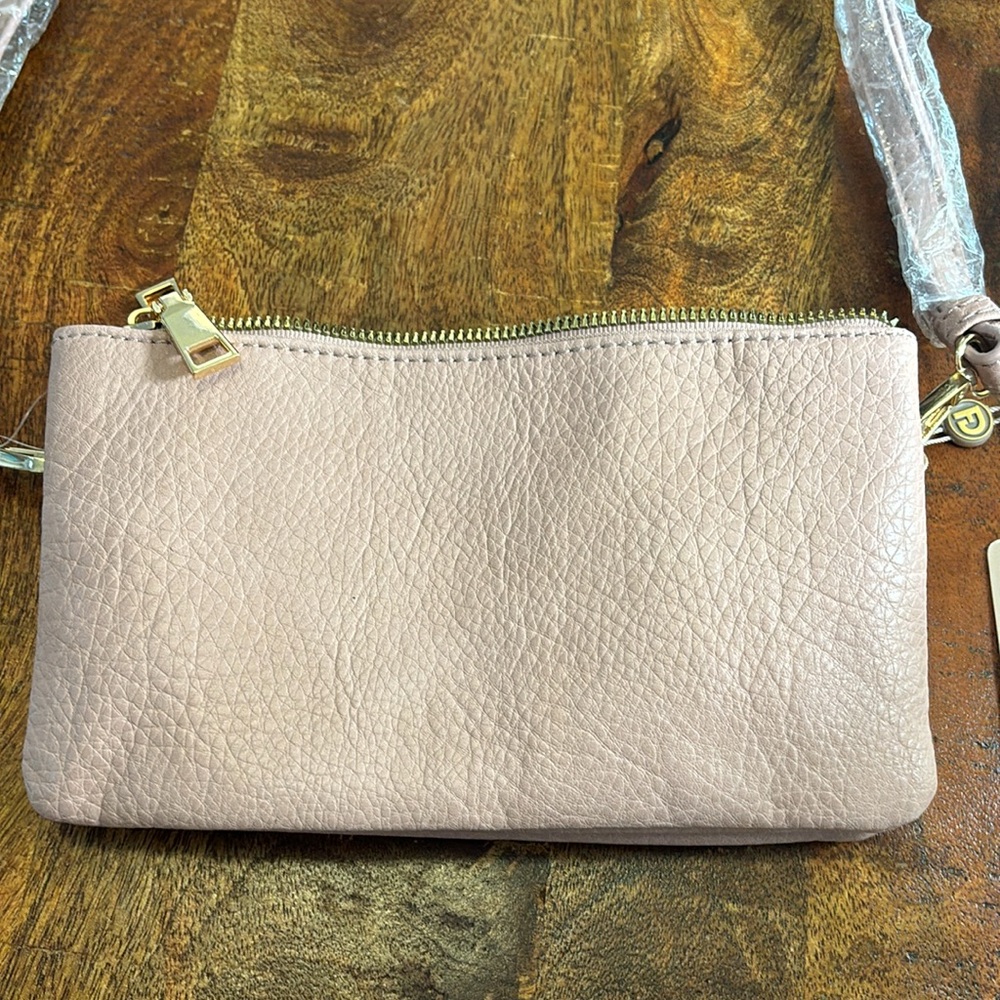 NWT Fashion Dazzle New York Vegan Leather Cross Body Bag
